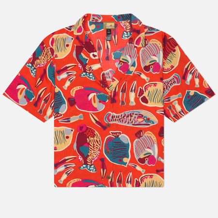 Женская рубашка Patagonia Tidal Threads, цвет оранжевый, размер M