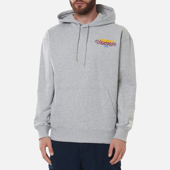 Мужская толстовка Puma x Aka Boku Print Hoodie Light Gray Heather