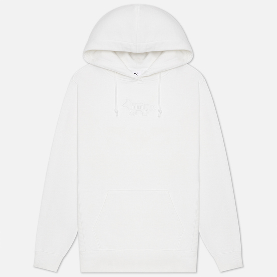 Мужская толстовка Puma x Maison Kitsune Logo Hoodie White