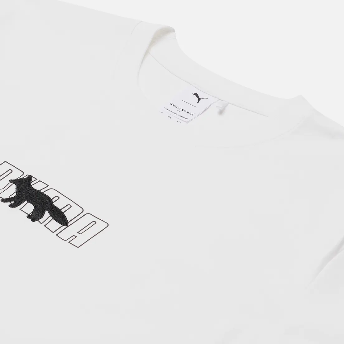 Puma Мужская футболка x Maison Kitsune Logo Oversized