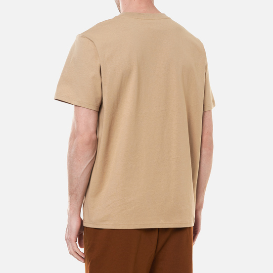 Мужская футболка Puma x Maison Kitsune Logo Oversized Travertine