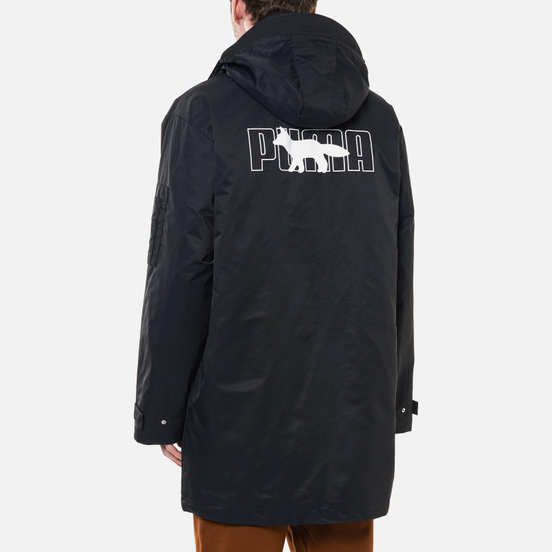 Мужская куртка Puma x Maison Kitsune Logo Military Black