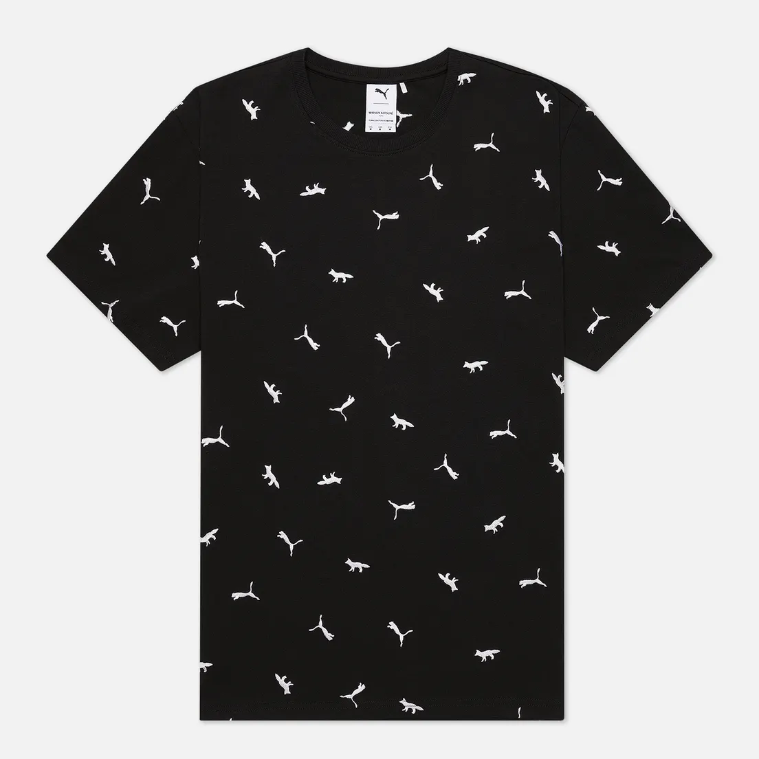 Puma Мужская футболка x Maison Kitsune Logo All Over Print