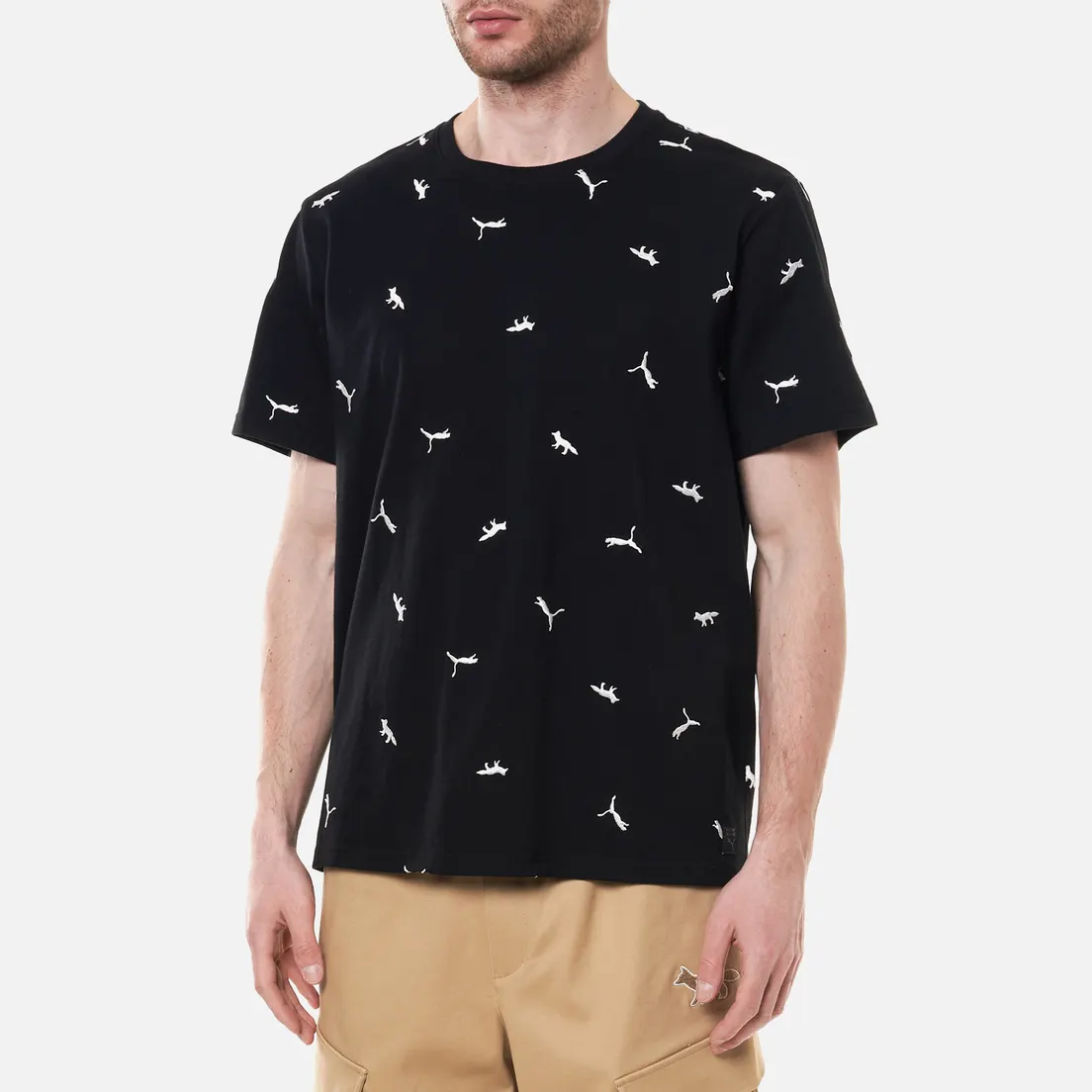 Puma Мужская футболка x Maison Kitsune Logo All Over Print