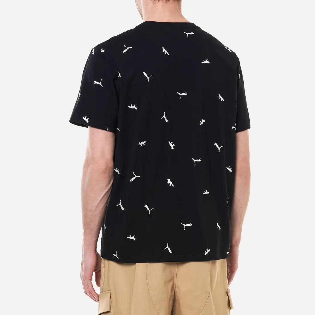 Puma Мужская футболка x Maison Kitsune Logo All Over Print