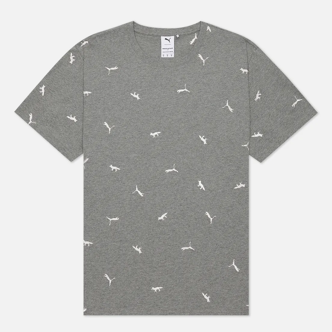 Puma Мужская футболка x Maison Kitsune Logo All Over Print