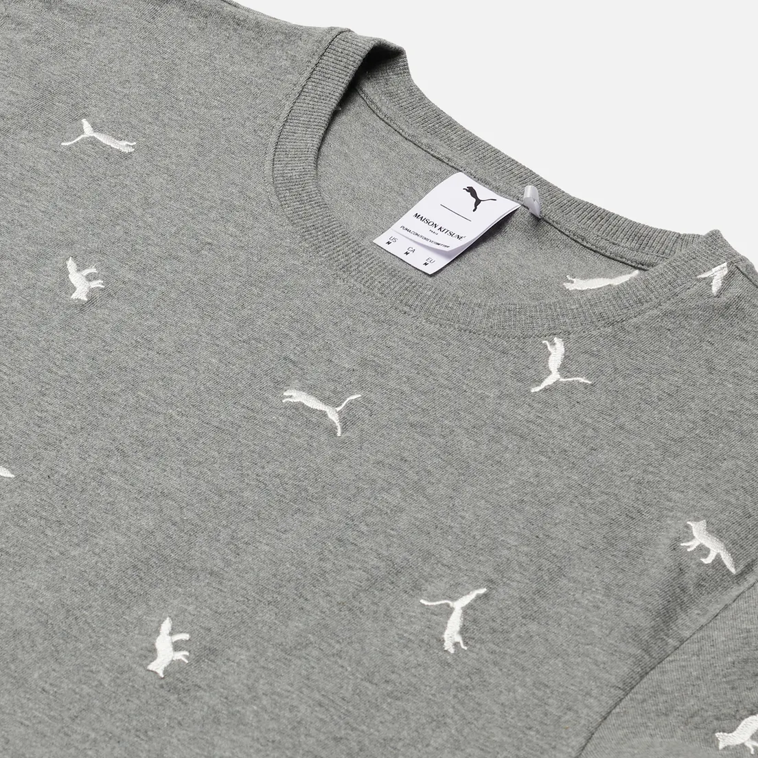 Puma Мужская футболка x Maison Kitsune Logo All Over Print