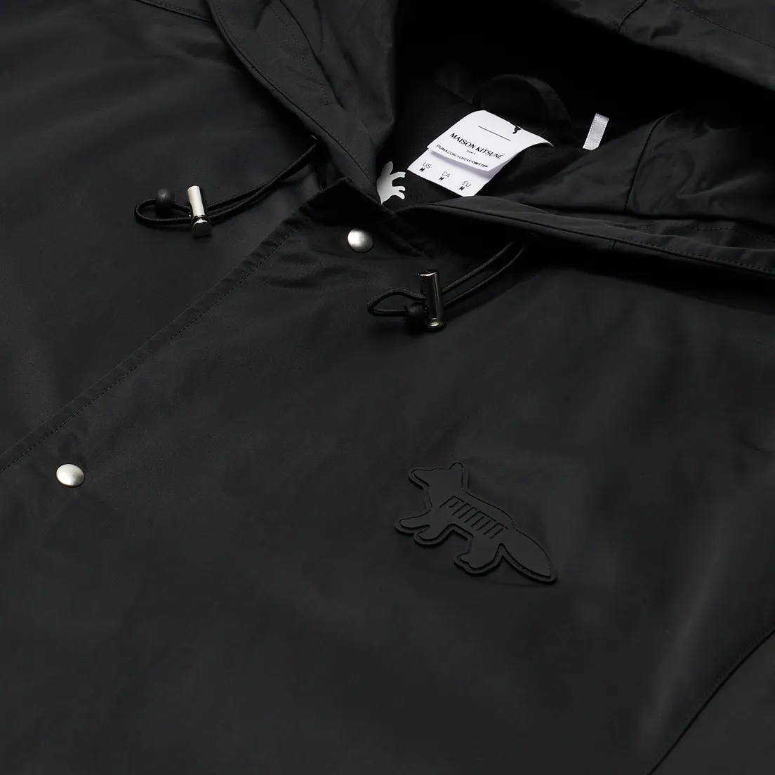 Puma Мужской плащ x Maison Kitsune Logo Long Hooded