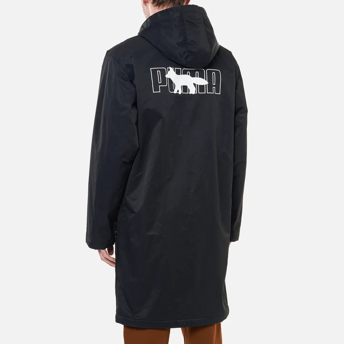 Puma Мужской плащ x Maison Kitsune Logo Long Hooded