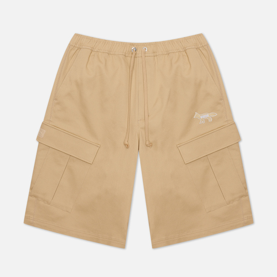 Мужские шорты Puma x Maison Kitsune Logo Cargo Travertine
