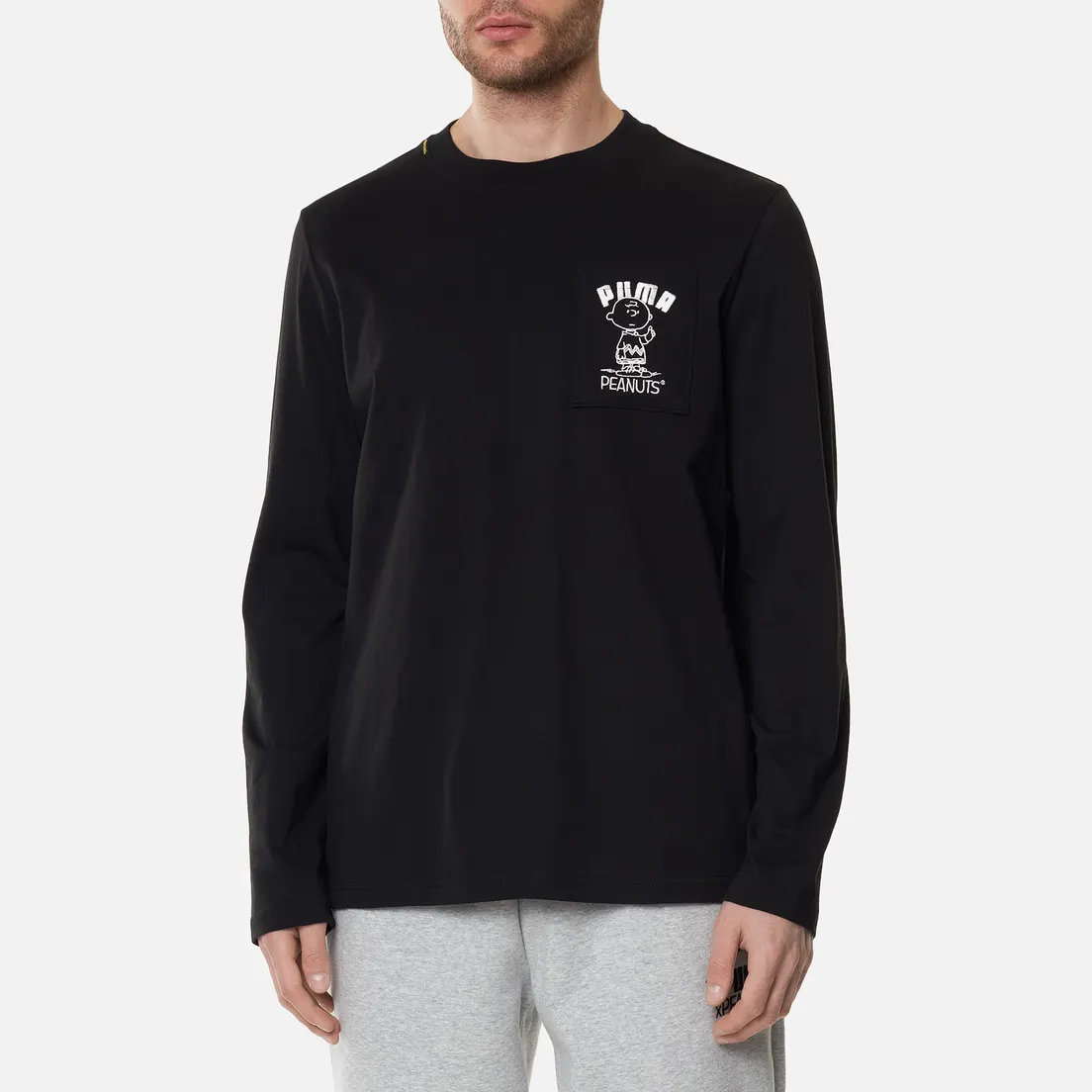 Puma Мужской лонгслив x Peanuts LS Archive Logo
