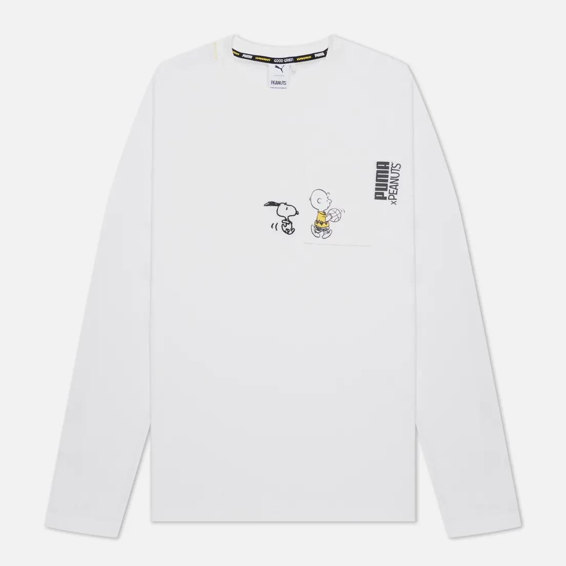 Puma Мужской лонгслив x Peanuts LS Archive Logo