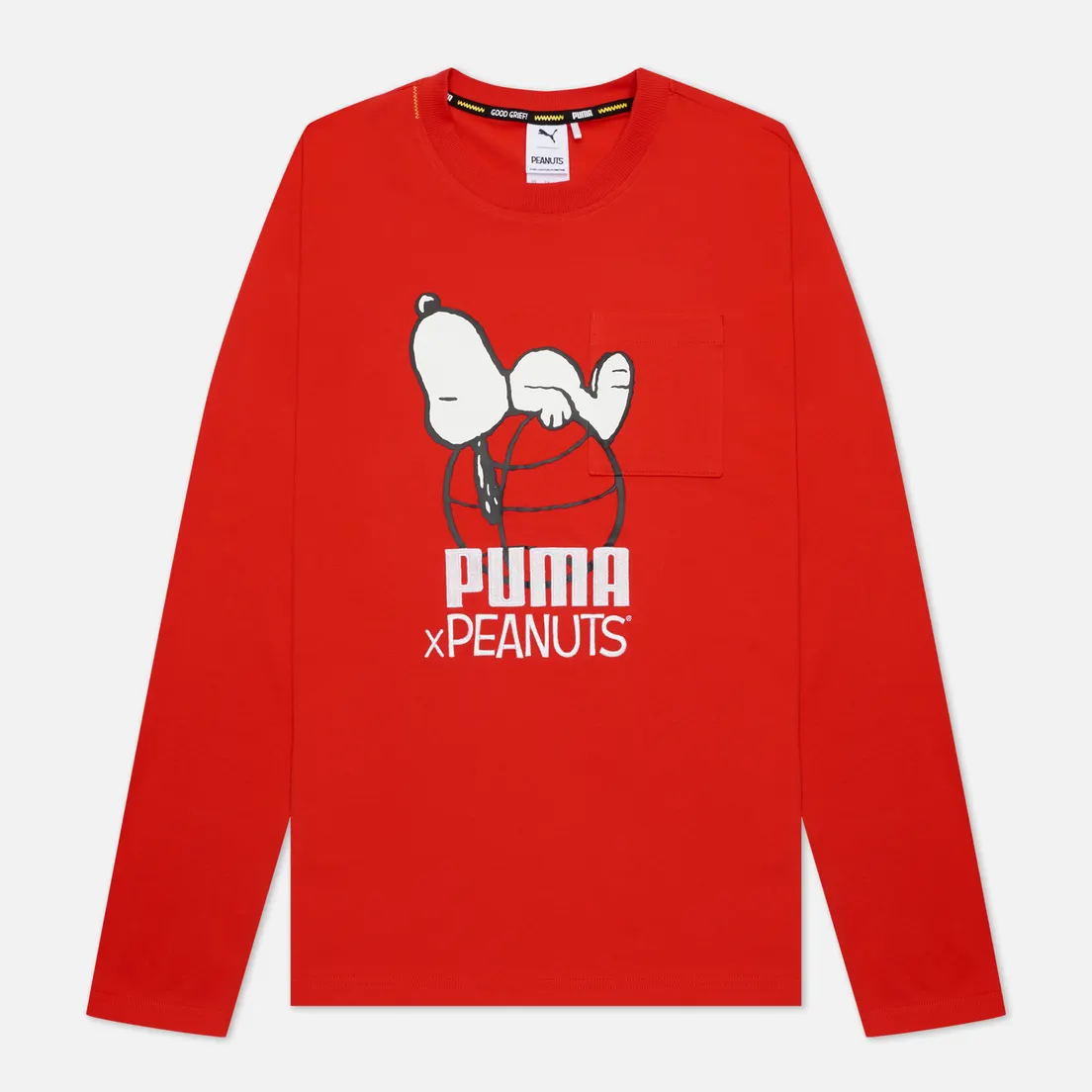 Puma Мужской лонгслив x Peanuts LS Archive Logo