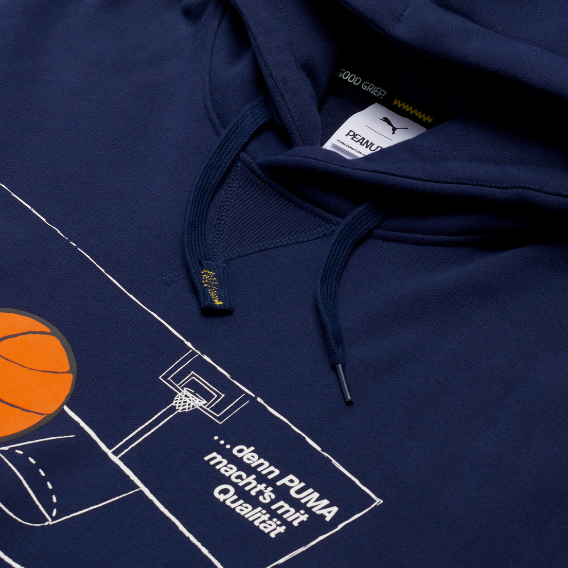 Puma Мужская толстовка x Peanuts Archive Logo Hoodie