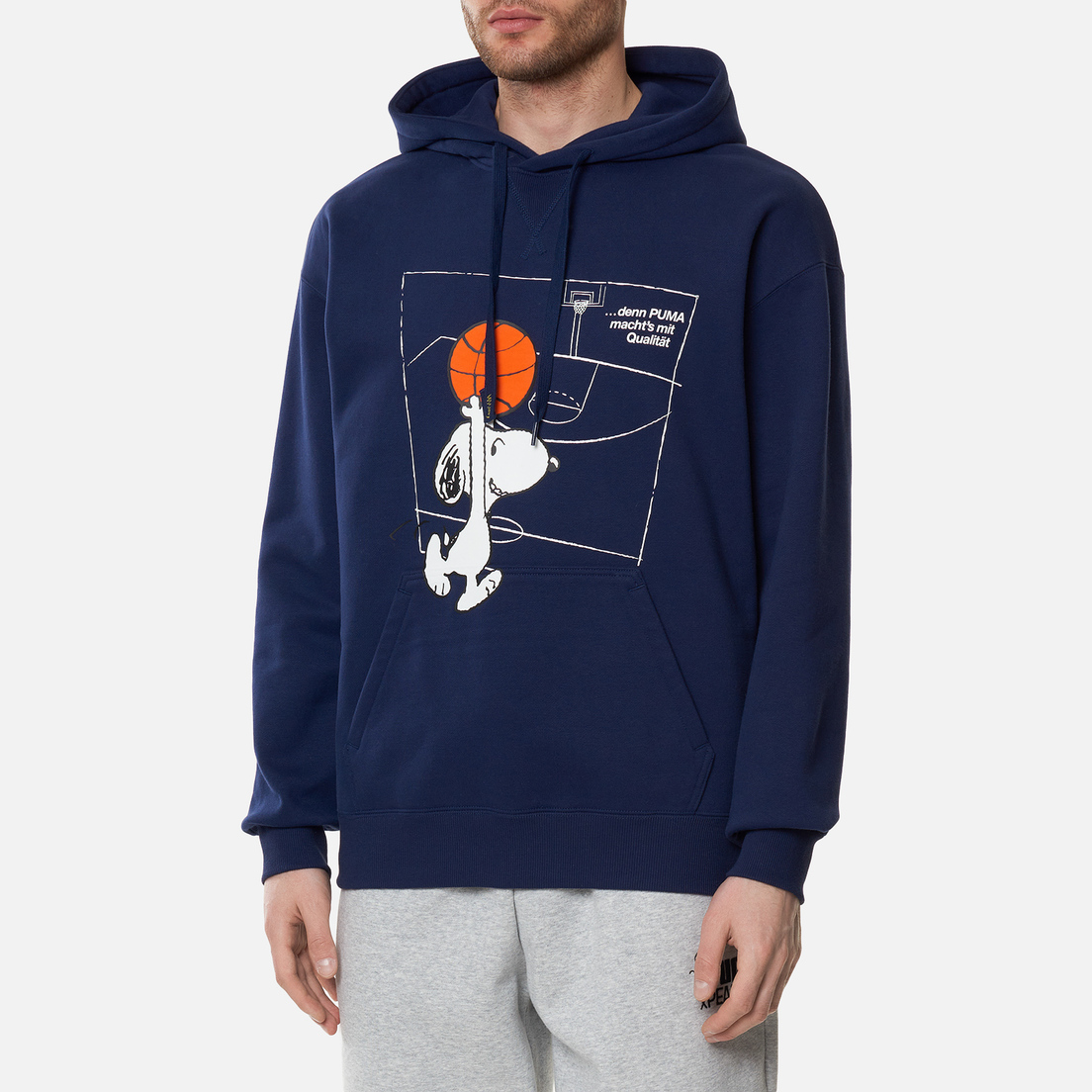 Puma Мужская толстовка x Peanuts Archive Logo Hoodie