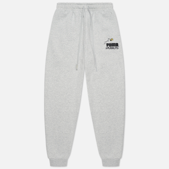 Мужские брюки Puma x Peanuts Archive Logo Light Gray Heather