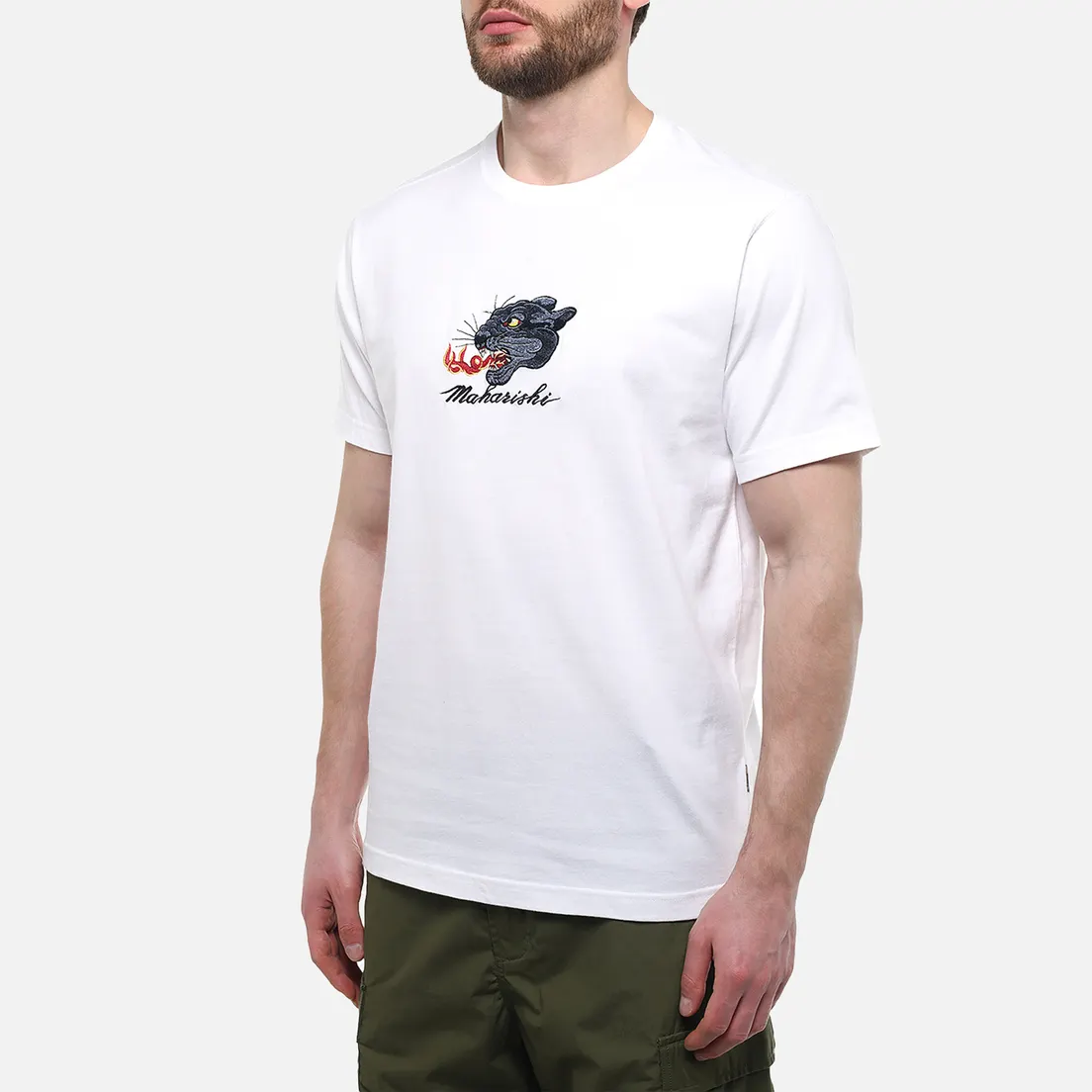 maharishi Мужская футболка Panther Chimera