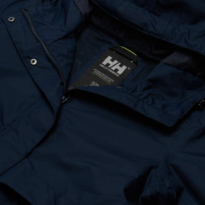 Женская куртка дождевик Helly Hansen, цвет синий, размер L 53111-597 Lynnwood Breathable - фото 2