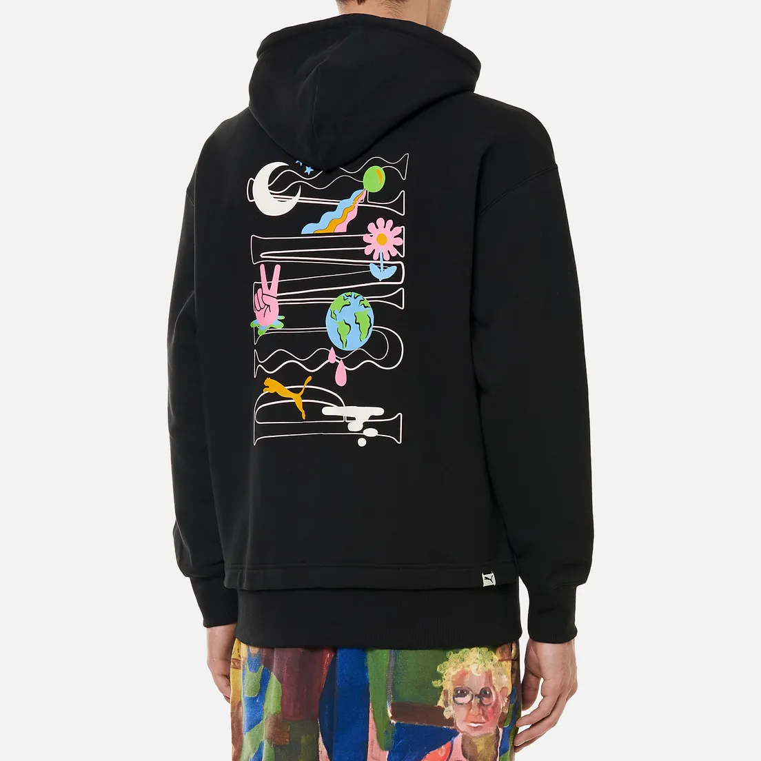 Puma Мужская толстовка Downtown Graphic French Terry Hoodie