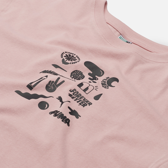 Женская футболка Puma Downtown Graphic Lotus