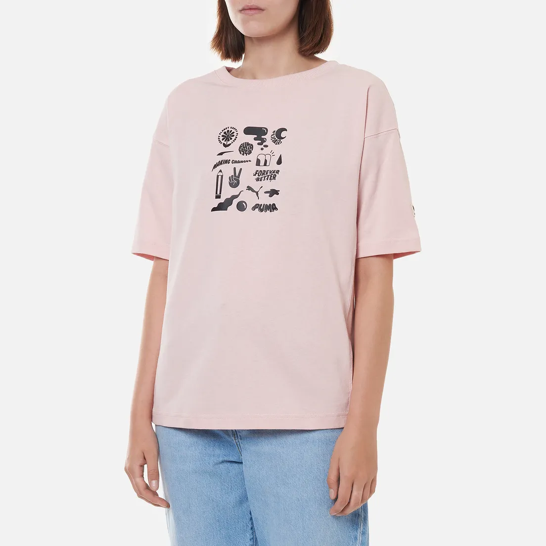Puma Женская футболка Downtown Graphic
