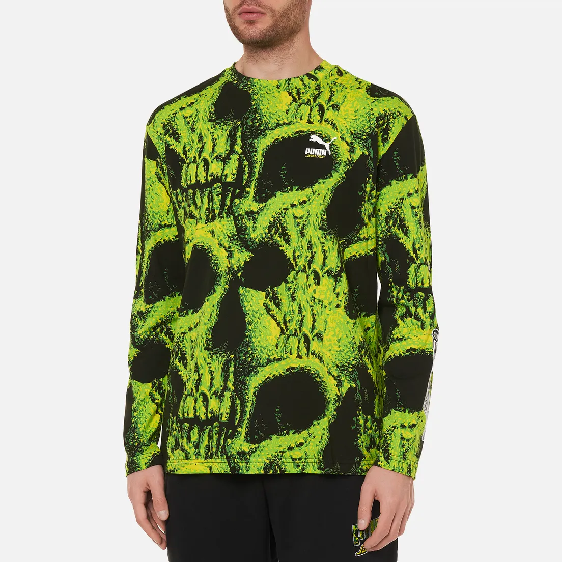 Puma Мужской лонгслив x Santa Cruz All Over Print