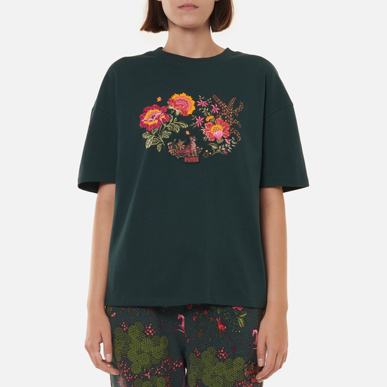 Женская футболка Puma x Liberty Graphic Green Gables