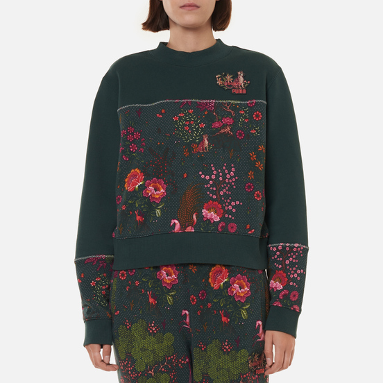 Женская толстовка Puma x Liberty Crew Green Gables
