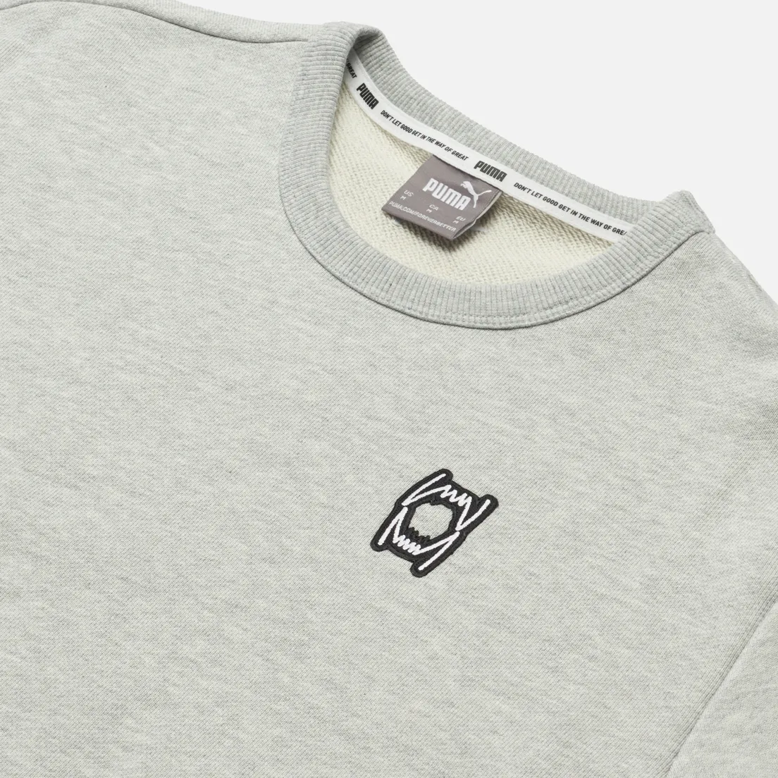 Puma Мужская толстовка Pivot Crew Embroidery