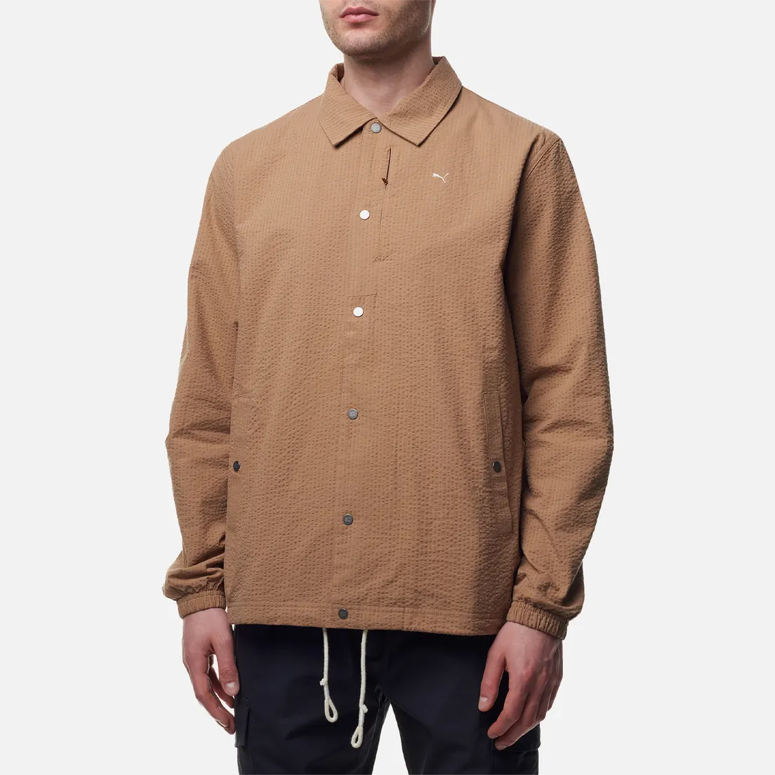 Puma Мужская куртка ветровка MMQ Seersucker
