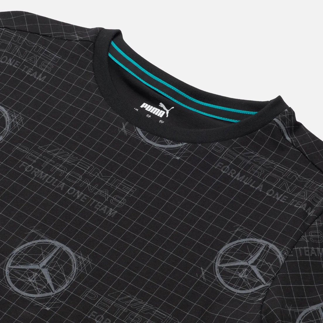 Puma Мужская футболка x Mercedes AMG Petronas F1 Printed Logo