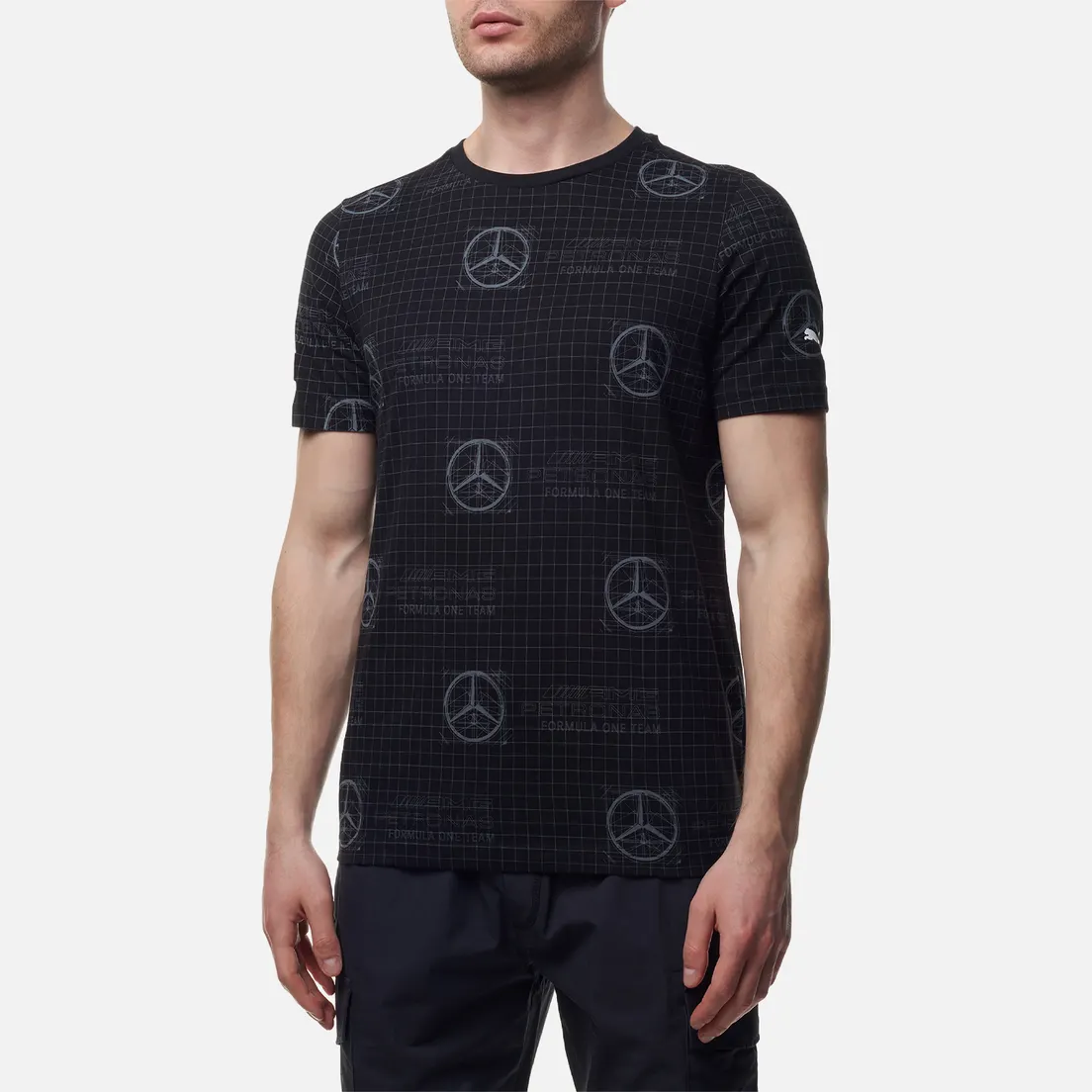 Puma Мужская футболка x Mercedes AMG Petronas F1 Printed Logo