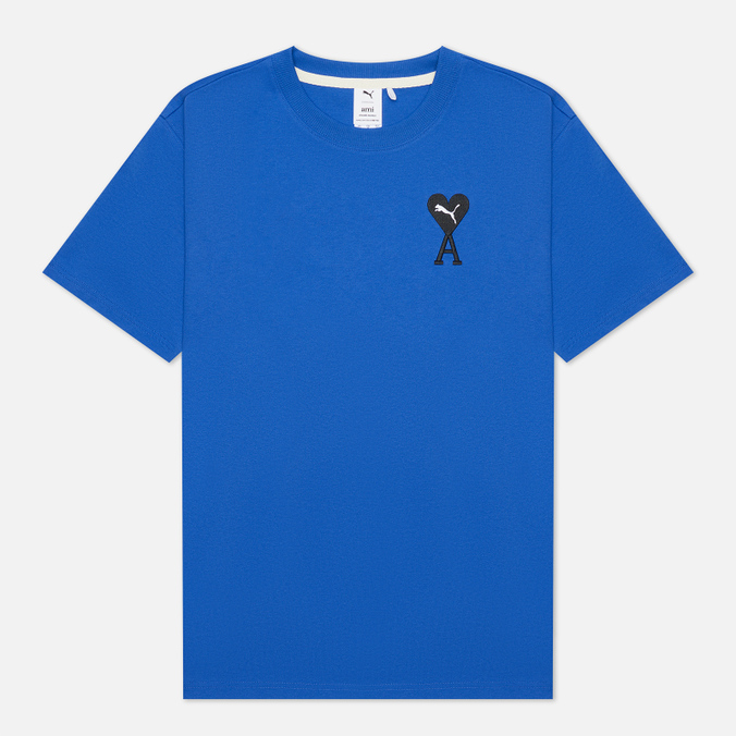 Мужская футболка Puma, цвет синий, размер S 534070-93 x AMI Graphic - фото 1