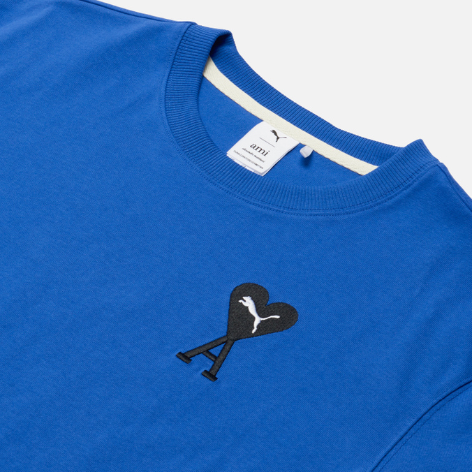 Мужская футболка Puma, цвет синий, размер S 534070-93 x AMI Graphic - фото 2