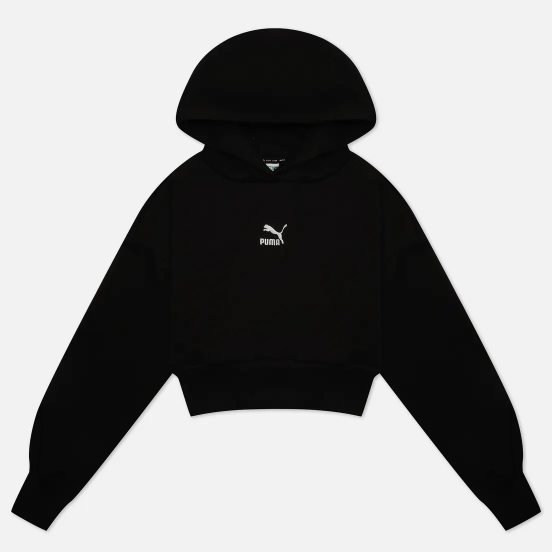 Puma Женская толстовка Classics Fleece Cropped Hoodie