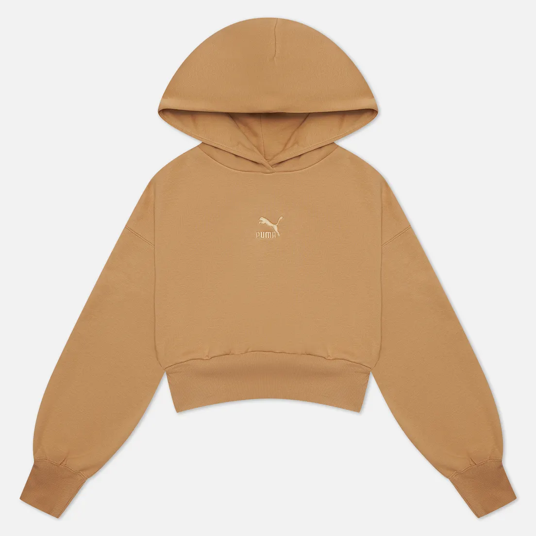 Puma Женская толстовка Classics Fleece Cropped Hoodie