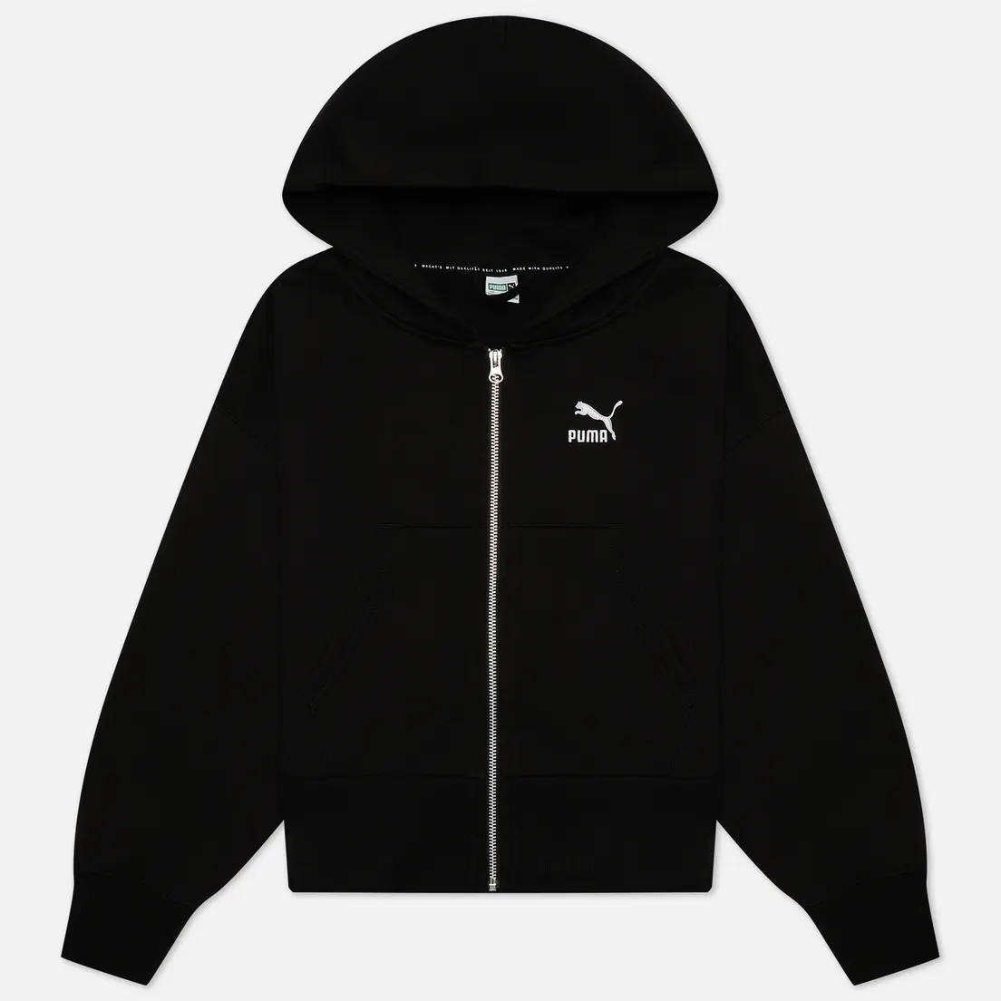 Puma Женская толстовка Classics Fleece Full-Zip Oversized Hoodie