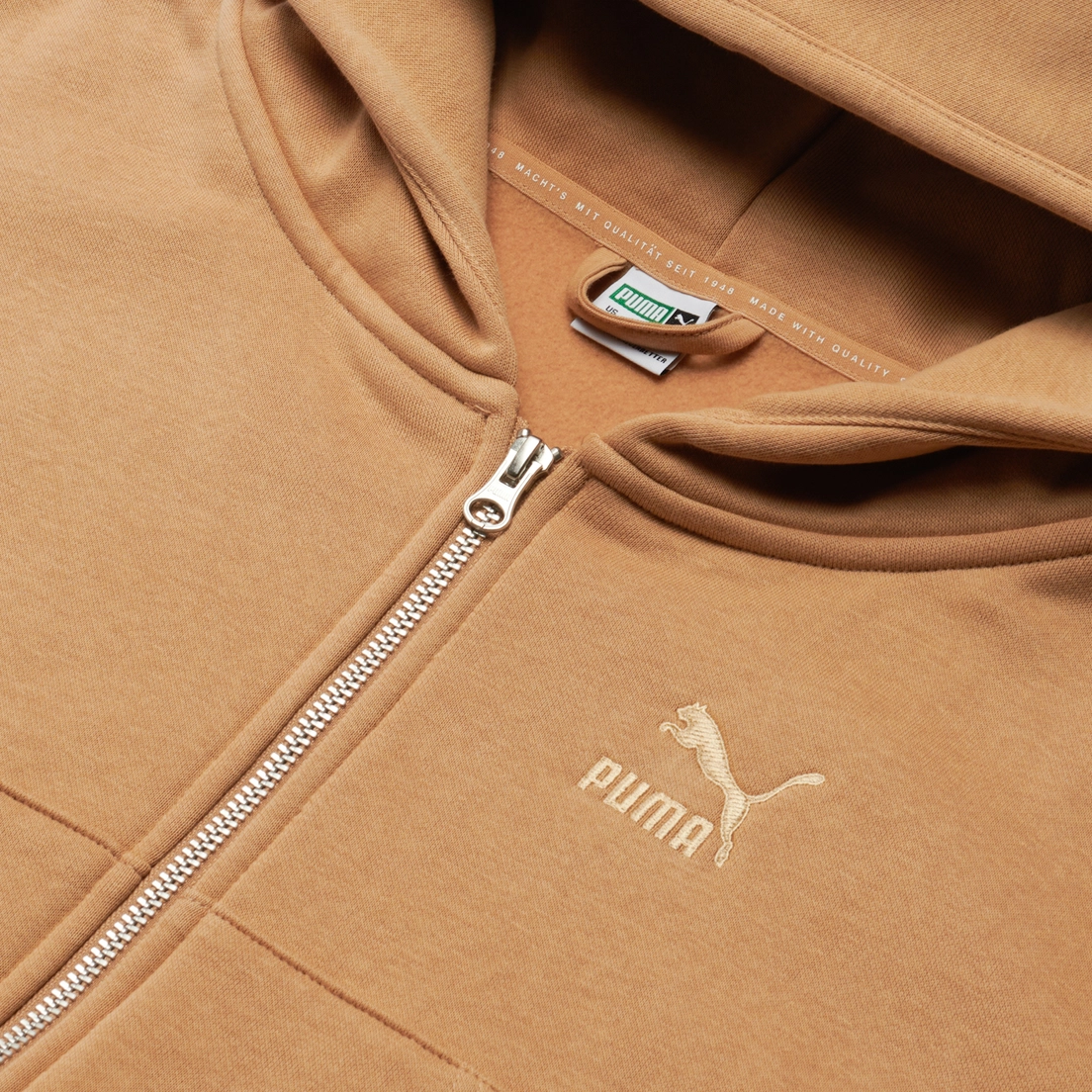 Puma Женская толстовка Classics Fleece Full-Zip Oversized Hoodie
