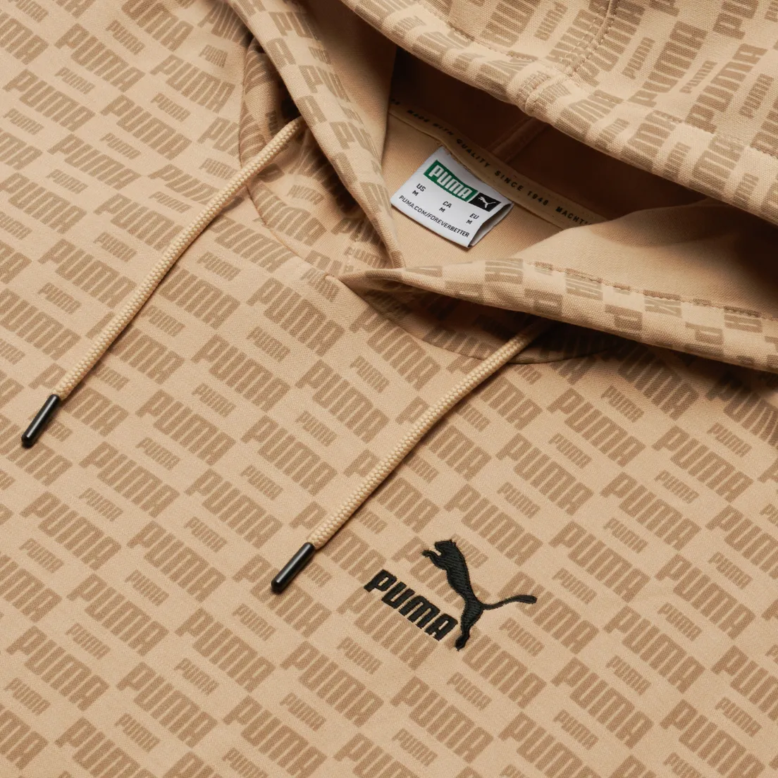 Puma Мужская толстовка Luxe All Over Print Hoodie