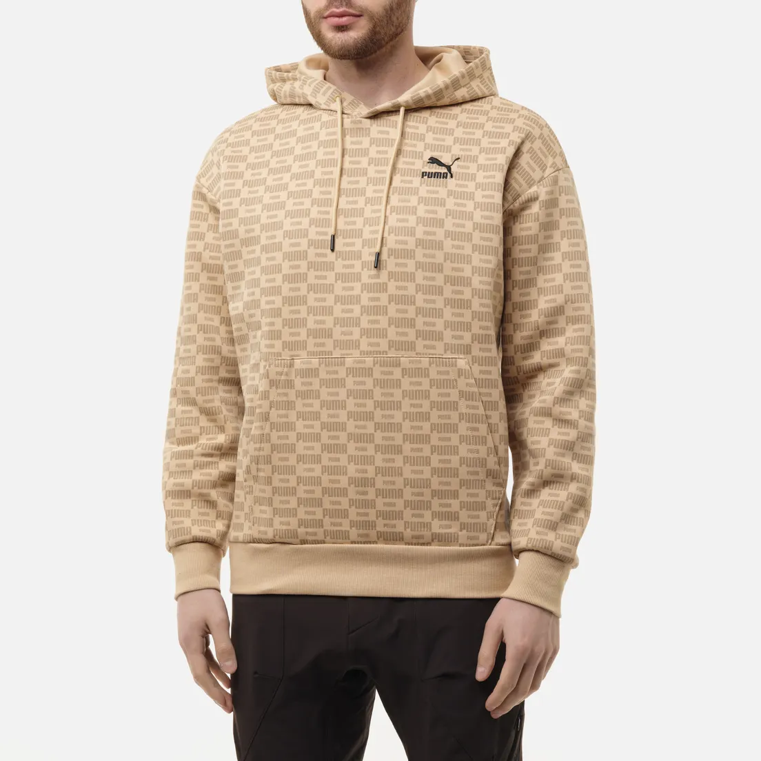 Puma Мужская толстовка Luxe All Over Print Hoodie