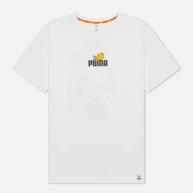 Мужская футболка Puma белого цвета