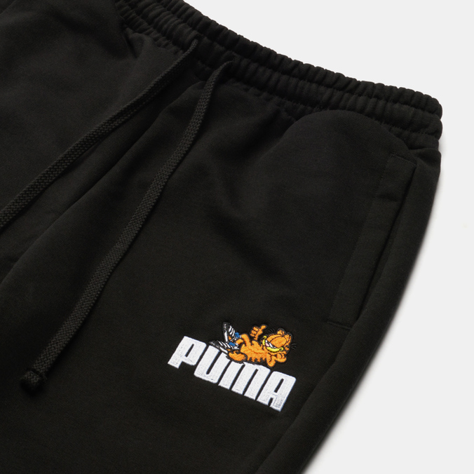 Мужские брюки Puma, цвет чёрный, размер M 534436-01 x Garfield Graphic - фото 2