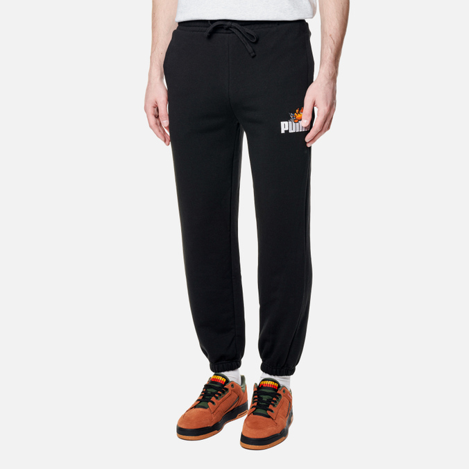 Мужские брюки Puma, цвет чёрный, размер M 534436-01 x Garfield Graphic - фото 4