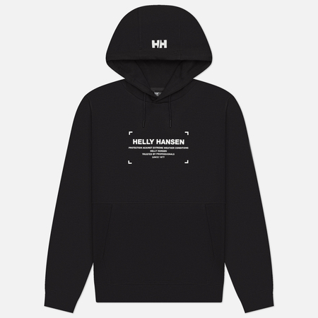 Мужская толстовка Helly Hansen Move Hoodie, цвет чёрный, размер L