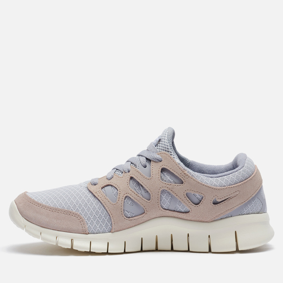 Мужские кроссовки Nike Free Run 2 Pure Platinum/Fossil Stone/Wolf Grey