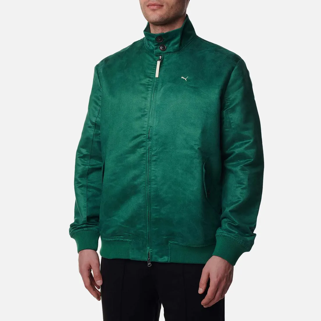 Puma Мужская куртка харрингтон MMQ Fast Green