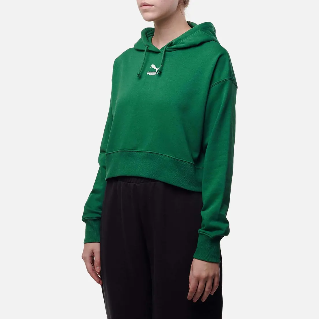 Puma Женская толстовка Classics Cropped Hoodie TR