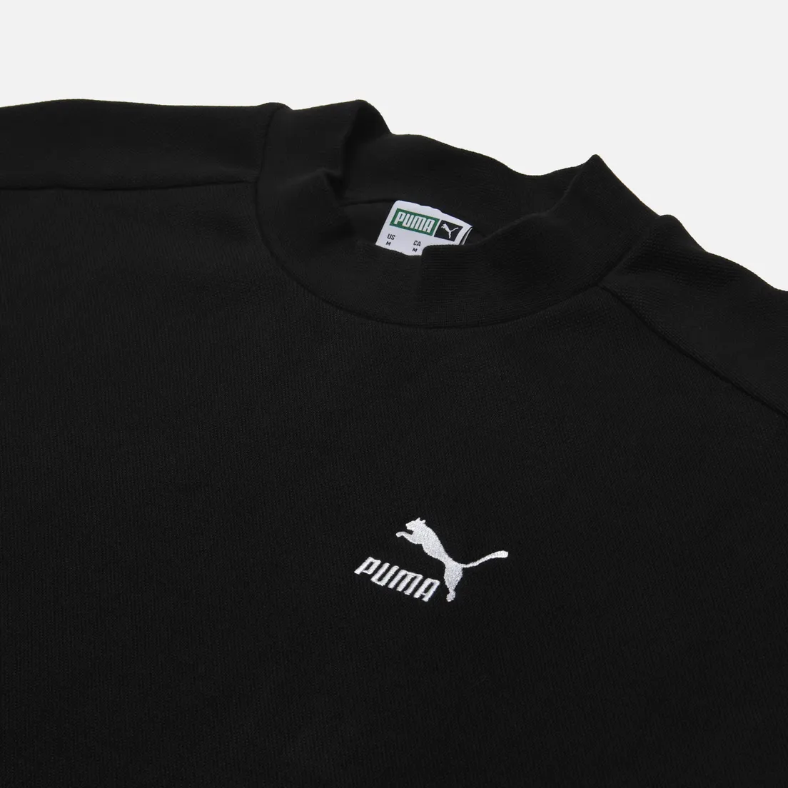 Puma Мужская толстовка T7 Mock Neck Crew