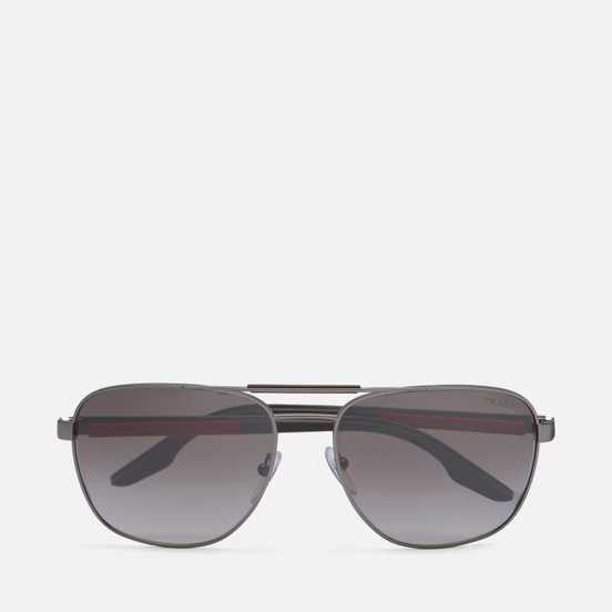 Солнцезащитные очки Prada Linea Rossa 53XS-7CQ02M-2N Matte Gunmetal/Gradient Grey Mirror Silver