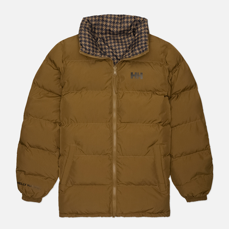 Мужской пуховик Helly Hansen Yu 23 Reversible Puffer, цвет оливковый, размер L